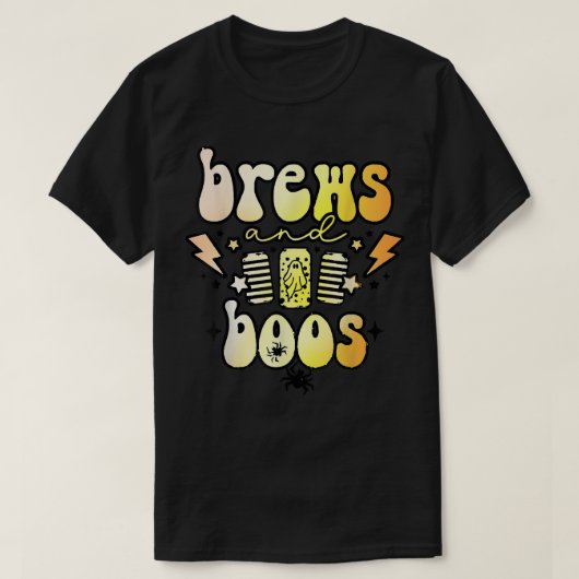 T-shirt Brasseries Et Boos, Fantastique Éffrayant, Hallowe (Design devant)