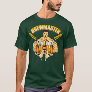 T-shirt Brasseur Artisanat Bière Master Home Brasseur