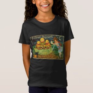 T-Shirt Brassin de Jeune Sorcière : Hommes de Citrouille s