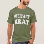 T-SHIRT BRAT MILITAIRE (Devant)