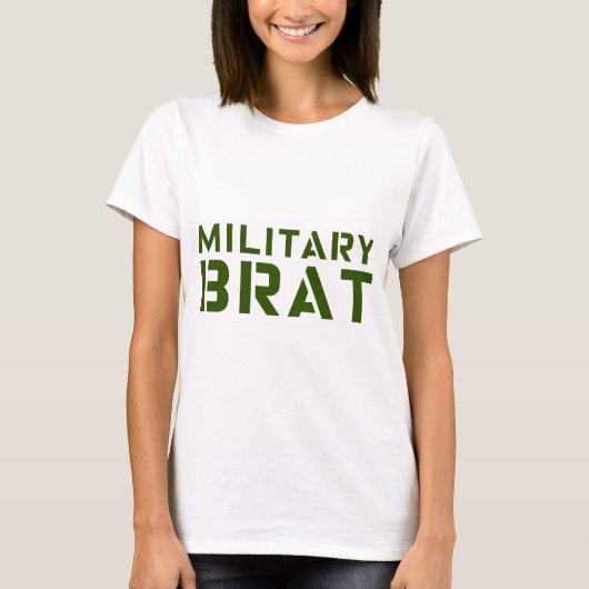 T-shirt Brat militaire (Devant)