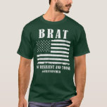 T-shirt Brat Purple Up Military Child Awareness Mens & W<br><div class="desc">Brat Purple Up Military Child Awareness Mens & Womens</div>