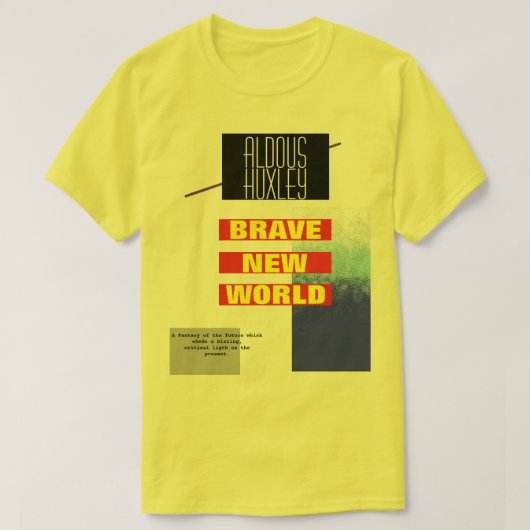T-SHIRT BRAVE NOUVEAU MONDE (Design devant)