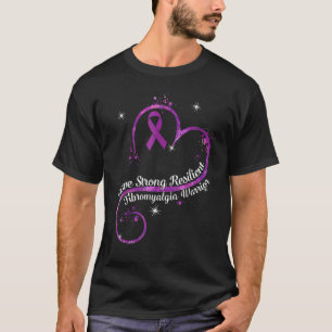T-shirt Brave résistant résistant Fibromyalgie Guerrier
