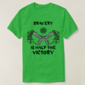 T-shirt Bravery Valhalla Vikings Ax Victoire (Design devant)