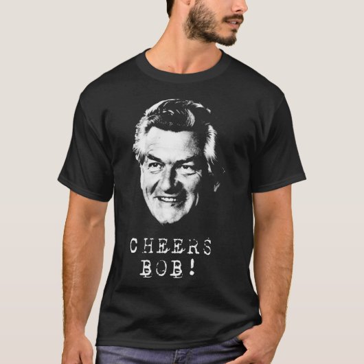 T-shirt Bravo Bob Hawke   (Devant)