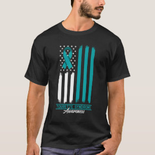 T-shirt Bravo I Tourette Syndrome Sensibilisation I Ruban