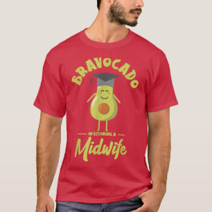 T-shirt Bravocado En Devenant Une Mini-Femme Avocado Naiss