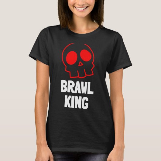 T-shirt Brawl King Brawling Gamer Jeu 20 (Devant)
