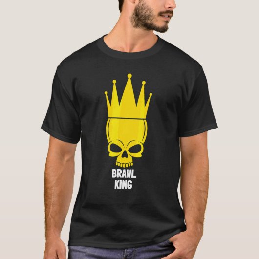 T-shirt Brawl King Brawling Gamer Jeu 7 (Devant)