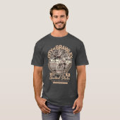 T-SHIRT BRAWLEY CITY CALIFORNIA - CATTLE CALL RODEO (Devant entier)