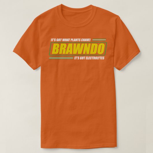 T-shirt Brawndo de Idiocratie (Design devant)