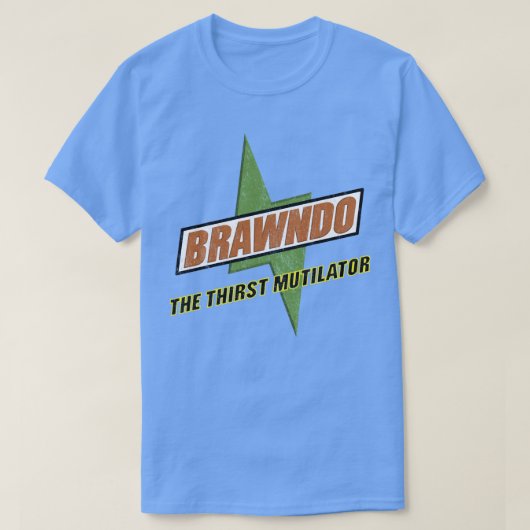 T-shirt Brawndo Le Mutilateur De Soif (Design devant)