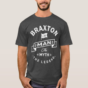T-shirt Braxton Nom personnalisé Cadeau d'anniversaire