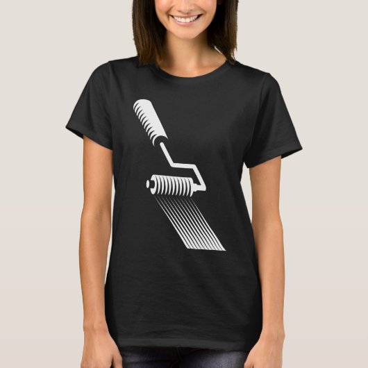 T-shirt brayer, gravure sur bois printmaking (Devant)