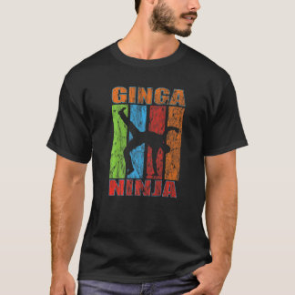T-shirt Brazil Brazilian Dance Karate Sport Fighter Capoe