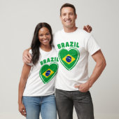 T-shirt Brazil flag (Unisexe)