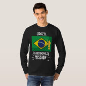 T-shirt Brazil Florianopolis Mormon LDS Mission Missionary (Devant entier)