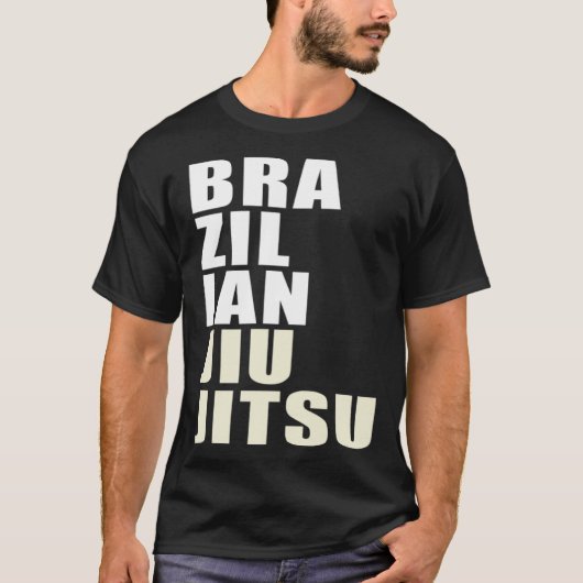T-shirt Brazilian Jiu Jitsu BJJ and Grappling  1 (Devant)