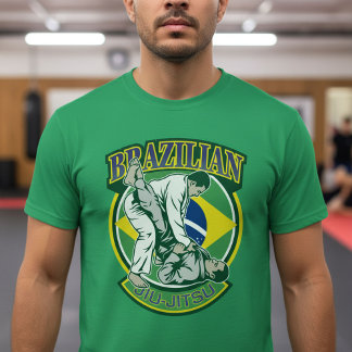 T-shirt Brazilian Jiu-Jitsu Martial Arts