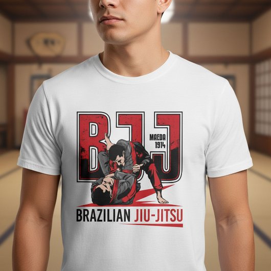 T-shirt Brazilian Jiu-Jitsu Martial Arts