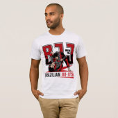 T-shirt Brazilian Jiu-Jitsu Martial Arts (Devant entier)