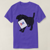 T-shirt BRB Dog dit qu'il reviendra immédiatement (Design devant)