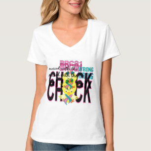 T-shirt BRCA1 sali avec le poussin faux