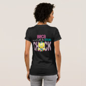 T-shirt BRCA sali avec le poussin faux (Dos entier)