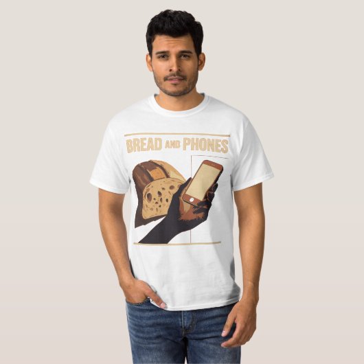 T-shirt Bread and Phones – Modern Essentials (Devant entier)