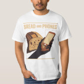 T-shirt Bread and Phones – Modern Essentials (Devant)