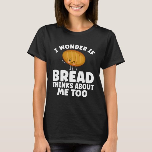 T-shirt Bread Bread Baking Apparel for Bakers (Devant)
