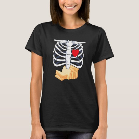T-shirt Bread Lady baking funny 31th of October women brea (Devant)