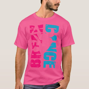 T-shirt Break Dancing Shirt Bboy Poses Retro Enfants Hip h
