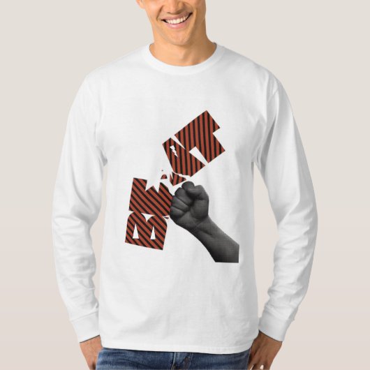 T-shirt Breakbeat AKA "l'Exzile " (Devant)