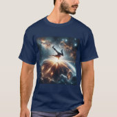 T-shirt Breakdancer en action, Ai, Action dans la Galaxie (Devant)