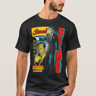 T-shirt Breaking Bad Saul Goodman Collage De Publicité Col