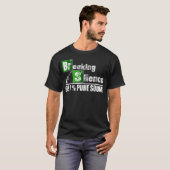 T-shirt Breaking Silence Électrique (Devant entier)