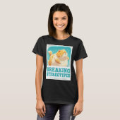 T-shirt Breaking Stéréotypes Flottants Fluffy Cat Kitten (Devant entier)