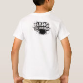 T-shirt Breakthrough Panda – Cute 3D Wall Illusion Art (Dos)