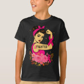 T-shirt Breast Cancer Survivor Rosie Riveter Nk Awareness (Devant)