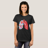 T-shirt Breathe Floral Lung Respiratory Therapist RT (Devant entier)