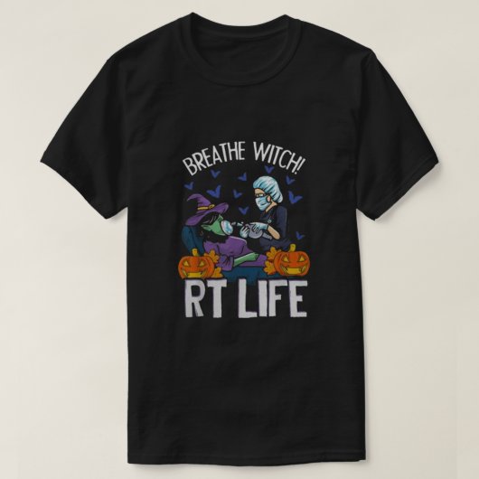T-shirt Breathe Witch RT Life (Design devant)