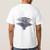 T-shirt Breathtaking Deep Space Station Illustration | (Dos)