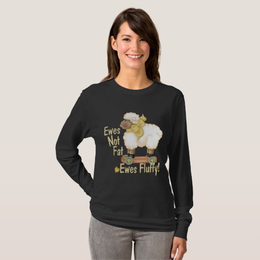T-shirt Brebis pelucheuses (Devant entier)