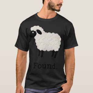 T-shirt Brebis Trouvée Psaume 23 Foi Chrétienne Agneau
