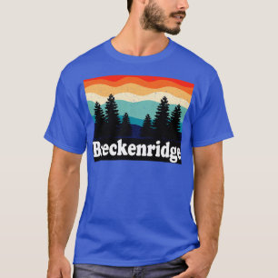 T-shirt Breckenridge Colorado Retro
