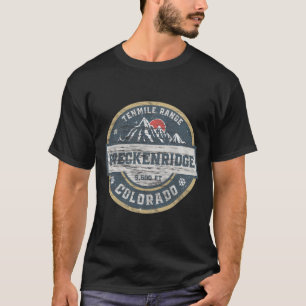 T-shirt Breckenridge Colorado Tenmile Range Rocky Mountain