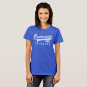 T-shirt Breckenridge le Colorado (Devant entier)