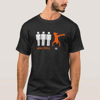 T-shirt Bredancer Drôle Dit Urbain Danse Symbole Vague